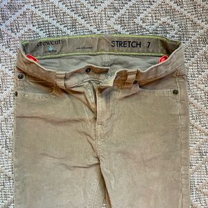 Crewcuts Kids Beige Corduroy Stretch Pants (7)
